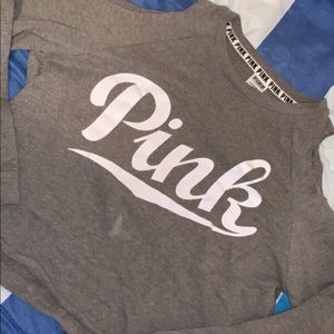 PINK cut out sweater